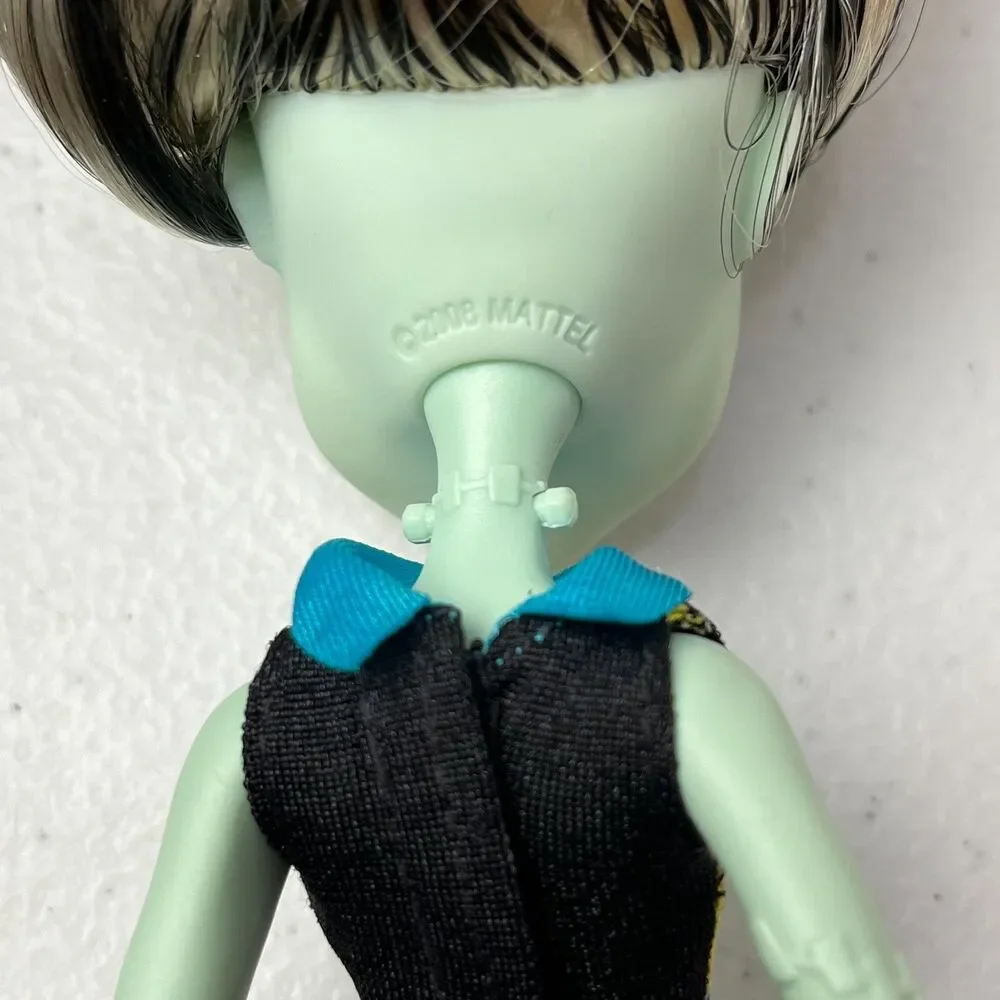 Monster High Emoji Frankie Stein Doll Boots Dress Sunglasses Mattel 2016 DVH19